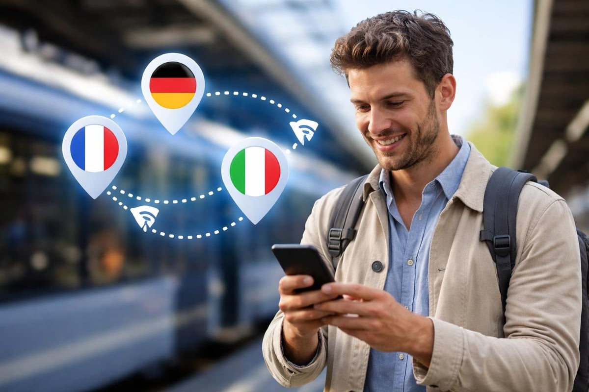 Multi-country travel connectivity