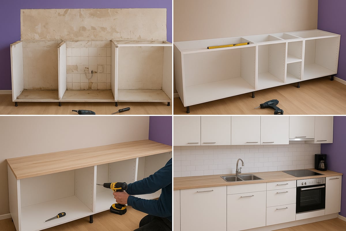 Ikea-keittiöremontin toteutus: Askel askeleelta