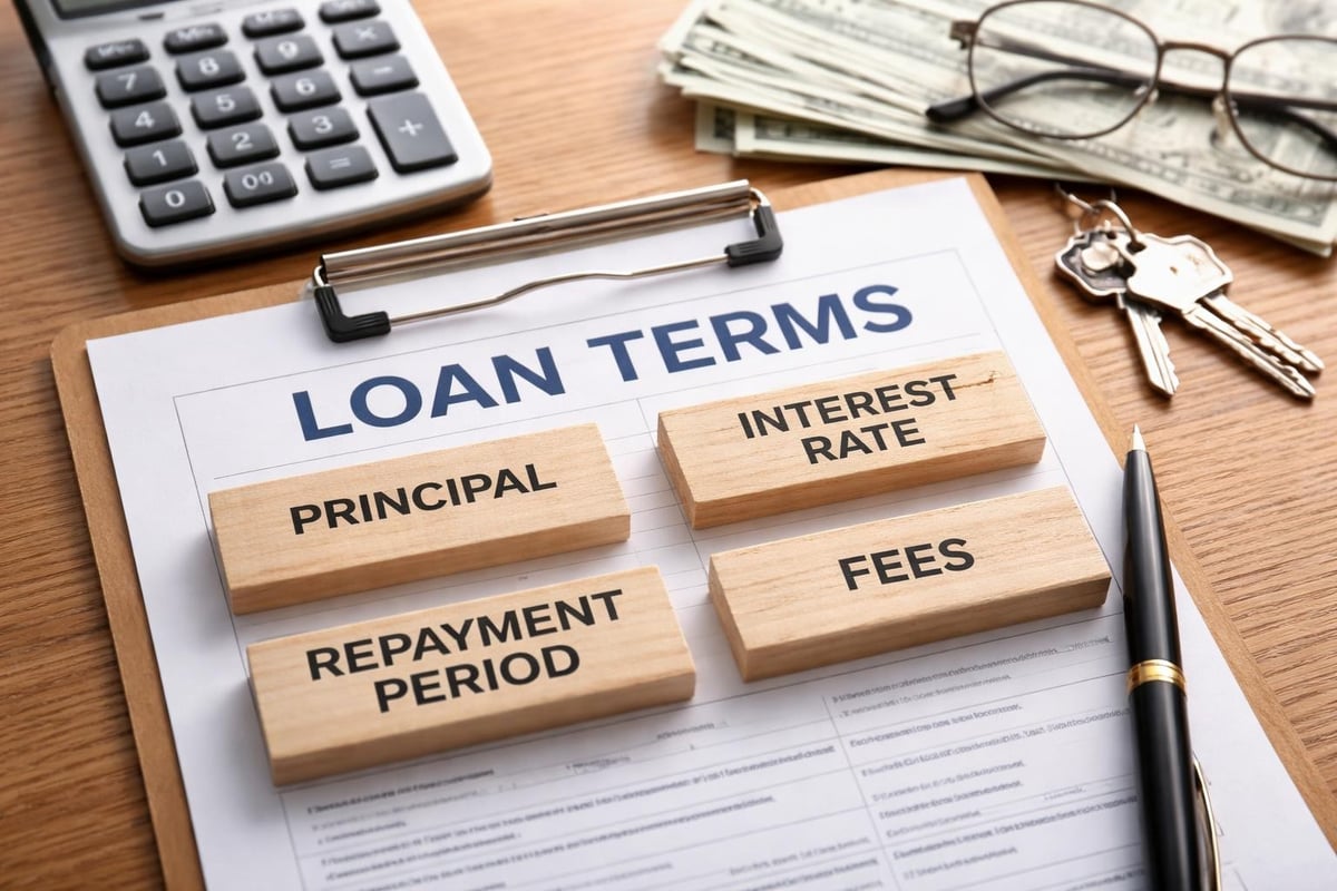 Loan agreement components