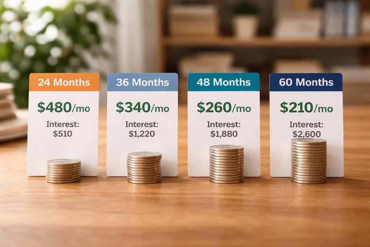 Loan term comparison
