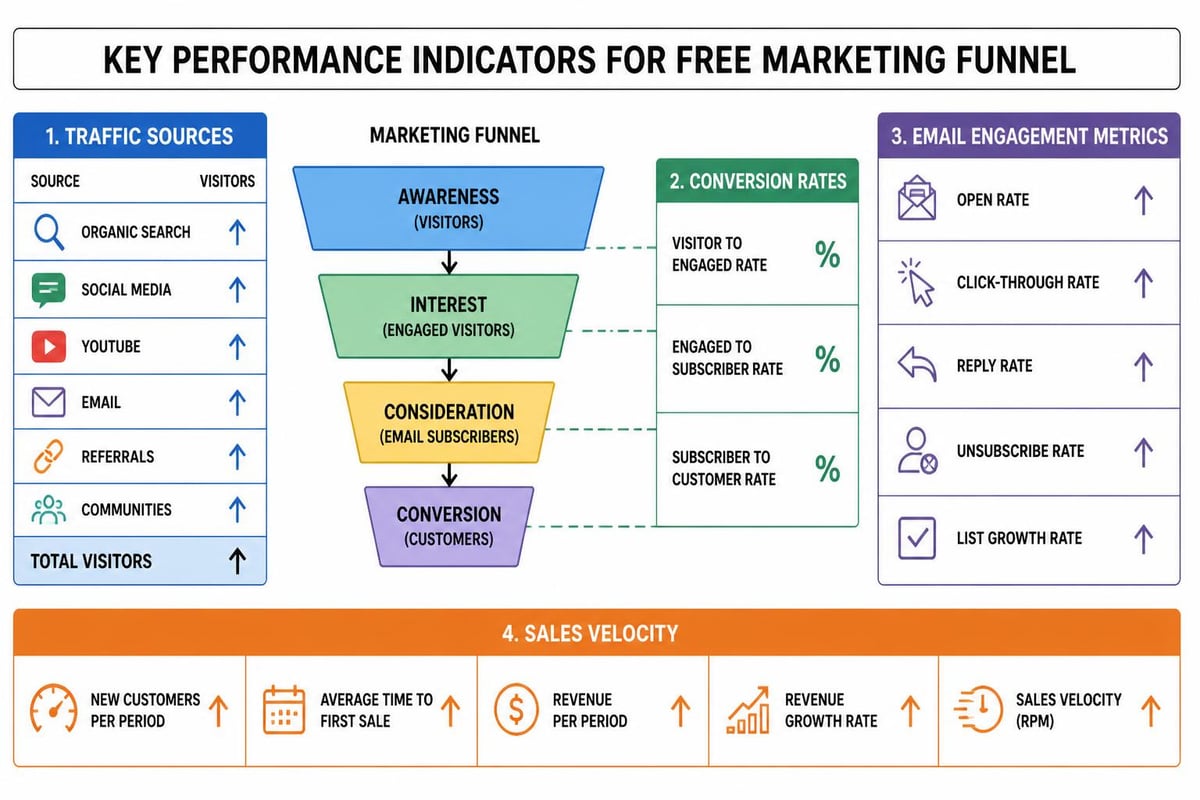 Funnel analytics dashboard