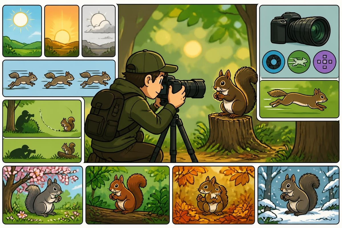 Eekhoorn fotografie