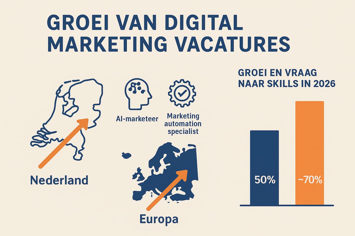 De Digital Marketing Vacaturemarkt in 2026