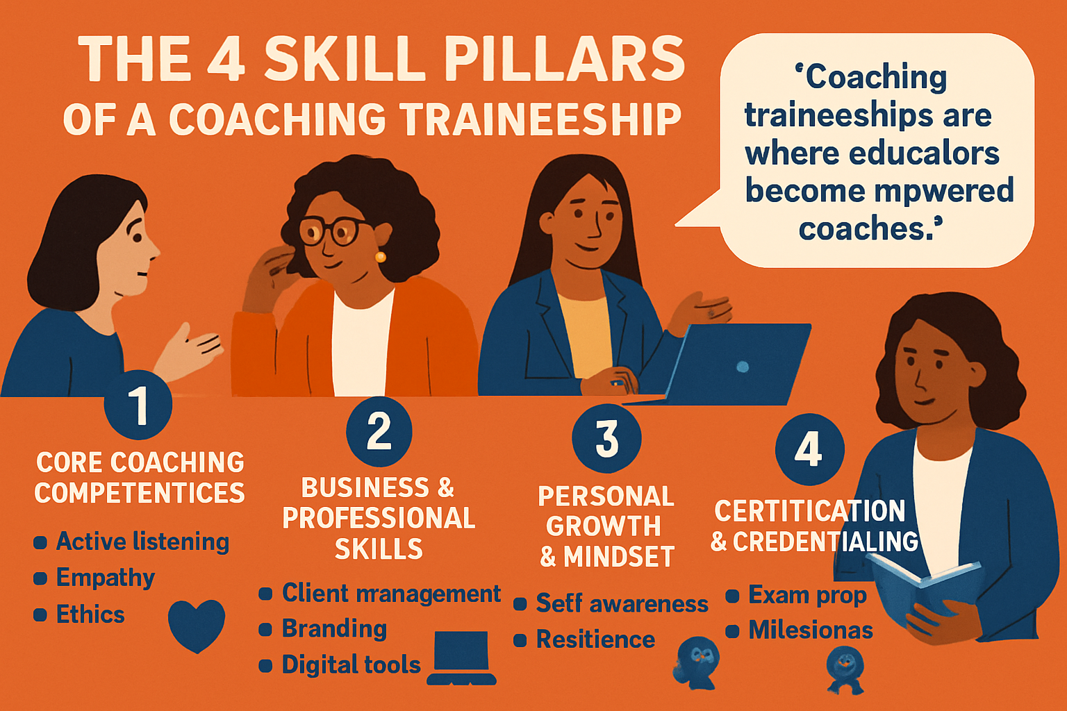Essential Skills Developed During a Coaching Traineeship