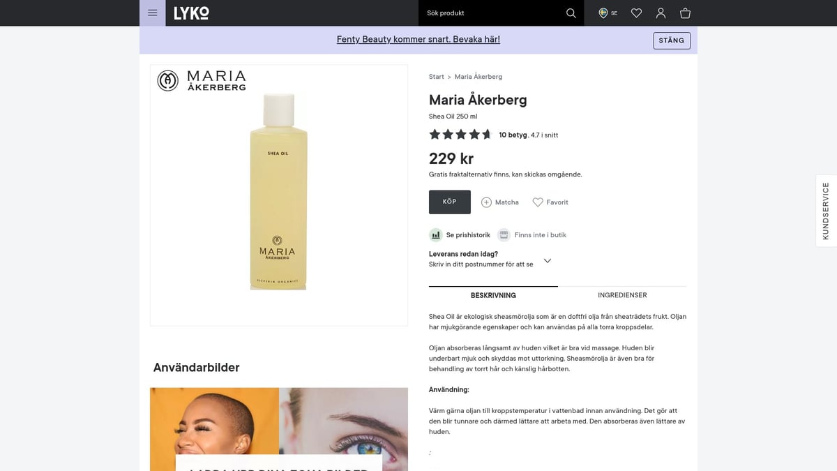 7 Amazing Body Oil Favorites For Silky Smooth Skin 2025 - Maria Åkerberg Shea Oil