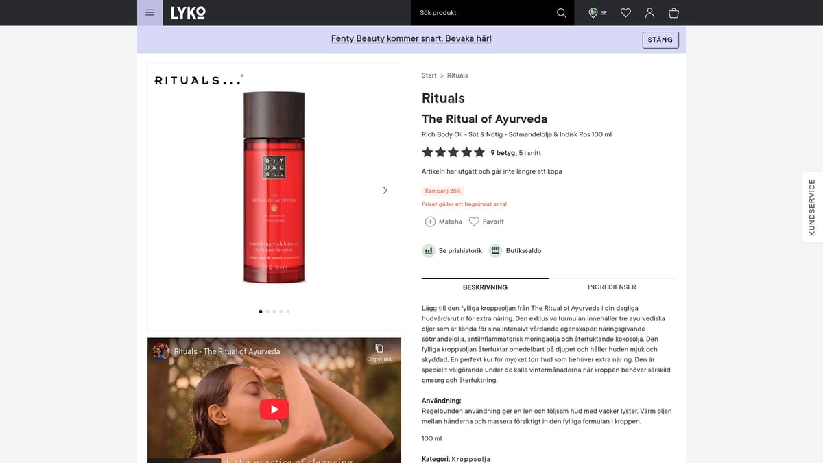 7 Amazing Body Oil Favorites For Silky Smooth Skin 2025 - Rituals The Ritual of Ayurveda Rich Body Oil