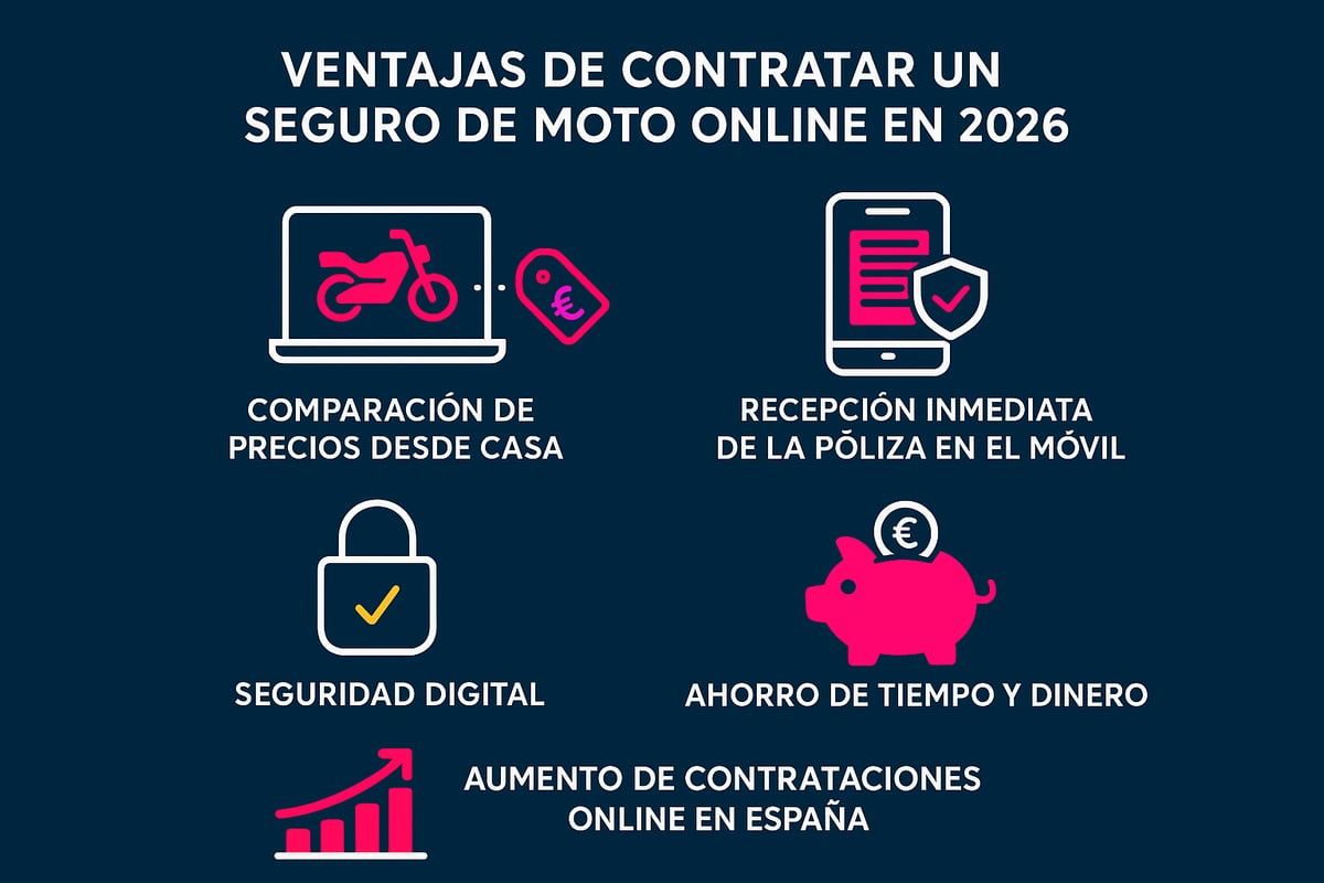 ¿Por Qué Contratar un Seguro de Moto Online en 2026?