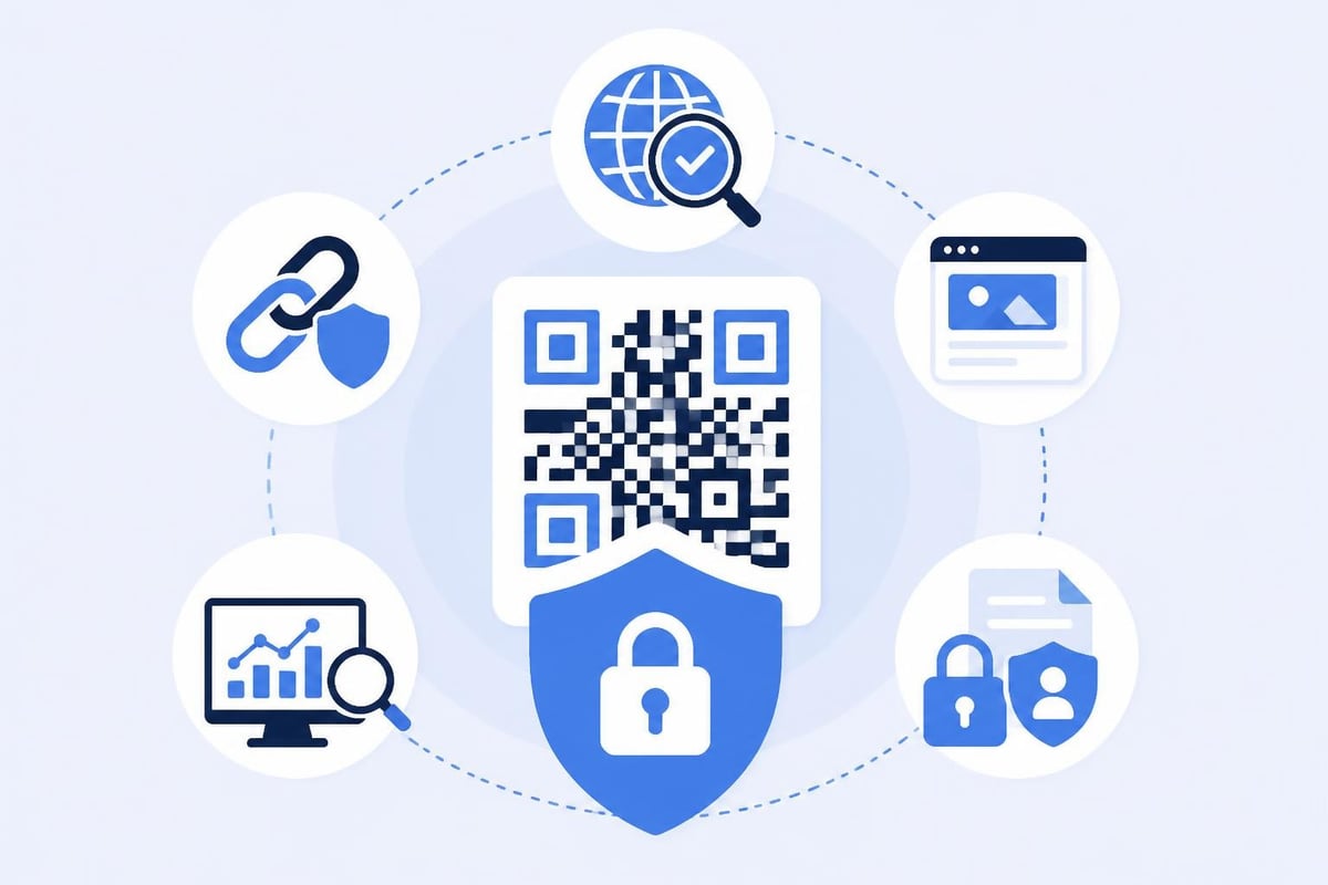 QR code security framework