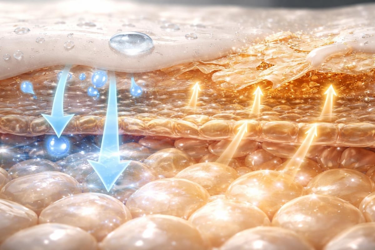 Skin radiance mechanisms