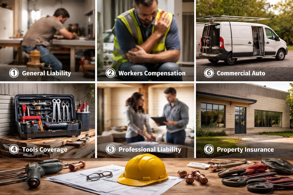 Types of plumbing insurance coverage