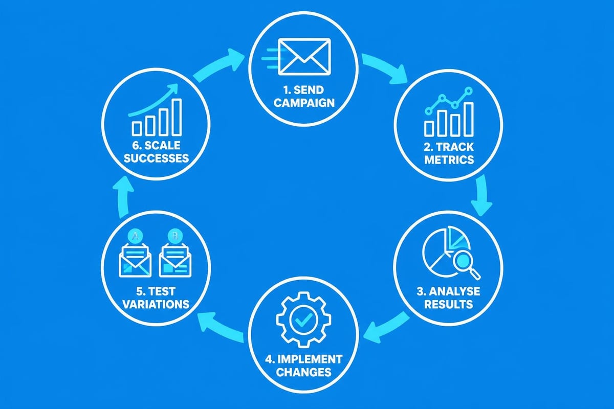 Email campaign optimisation cycle