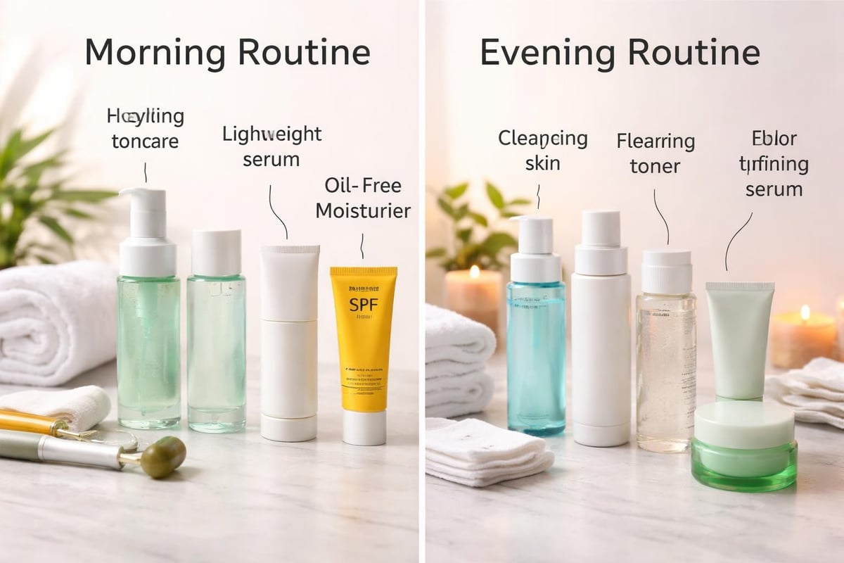 Korean skincare routine steps