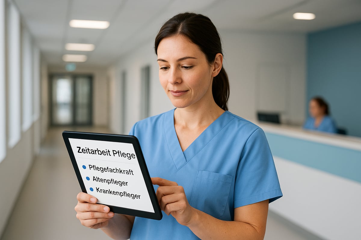 Auswahlkriterien für Zeitarbeit Pflege Stellenangebote