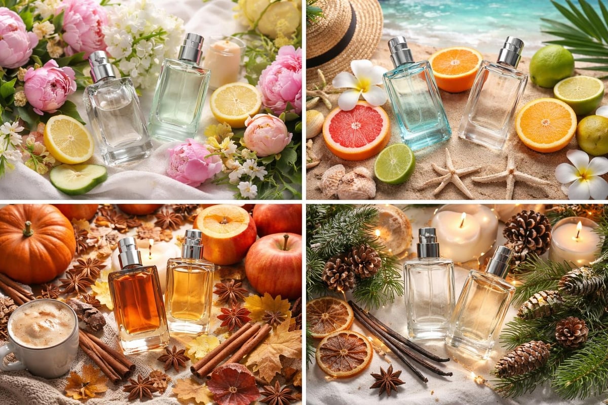 Seasonal candle scent preferences