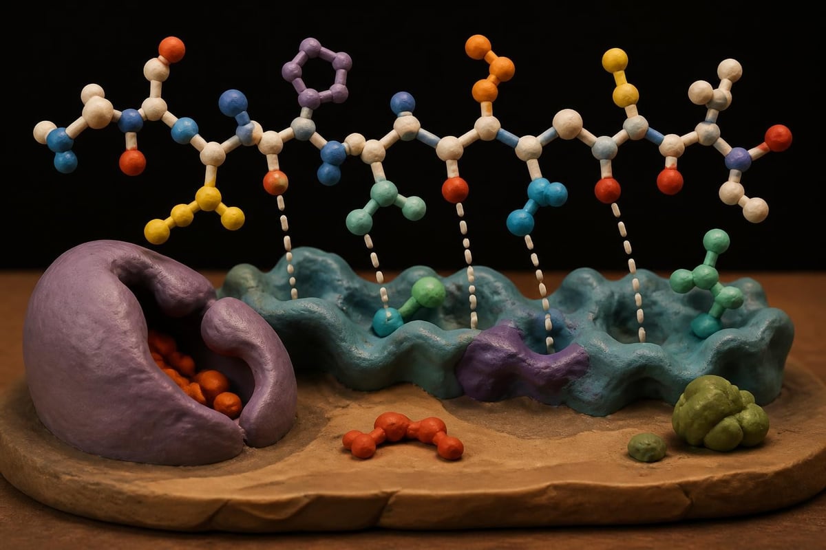 BPC peptide molecular structure