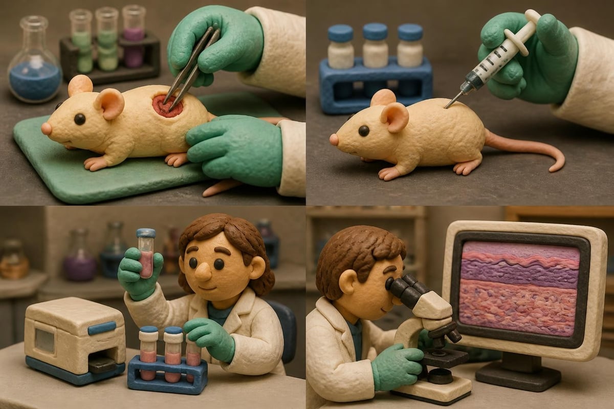 Tissue repair research workflow