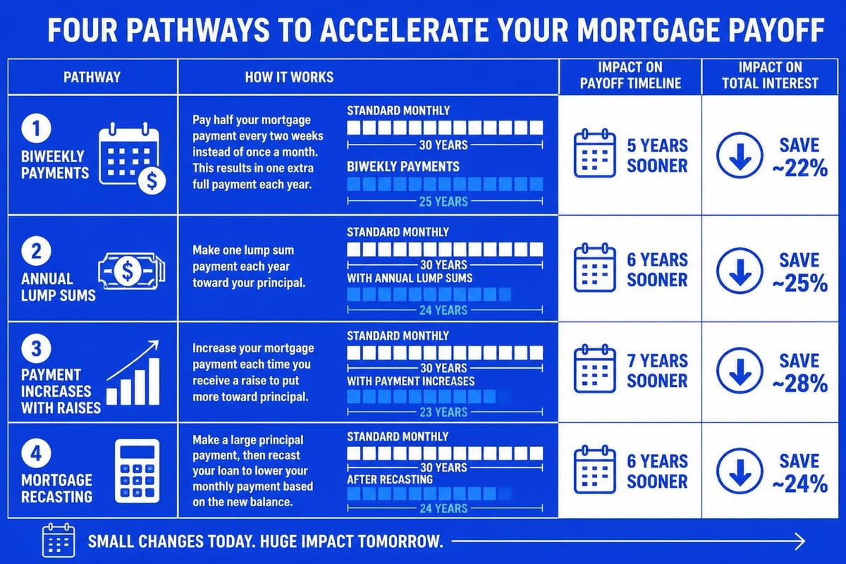 Mortgage acceleration strategies