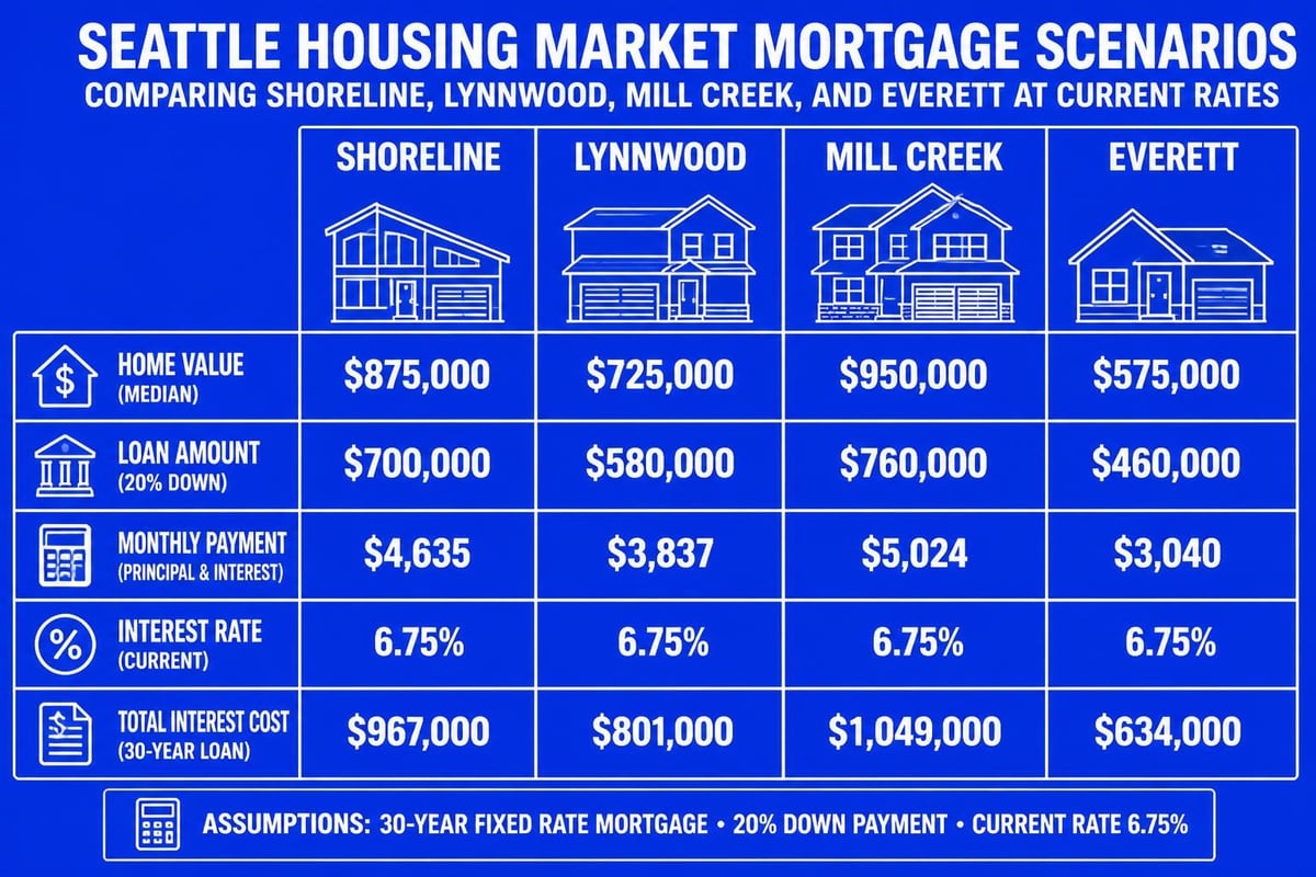 Seattle market mortgage comparison