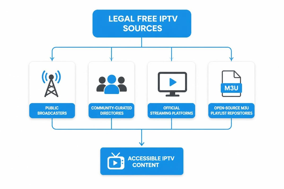 Legal IPTV ecosystem