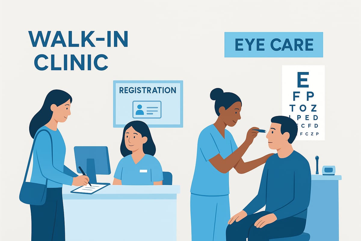 What to Expect During a Walk-In Clinic Eye Visit