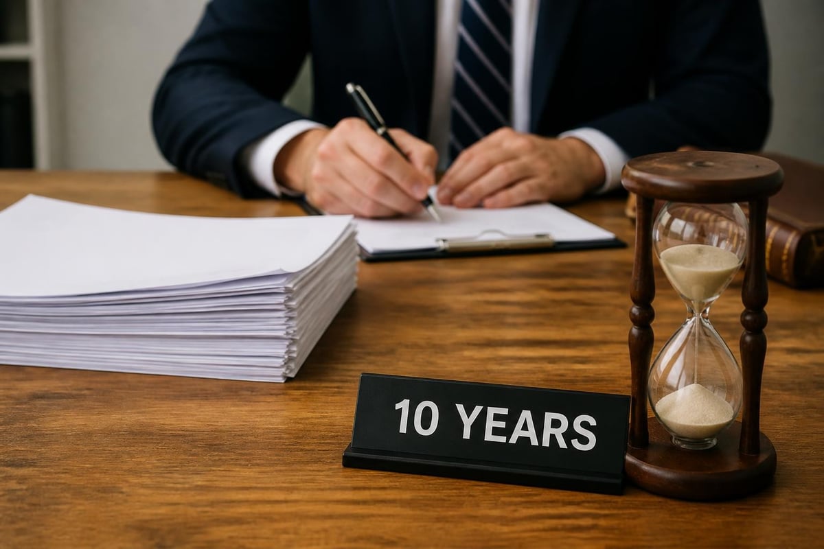 Collection statute timeline