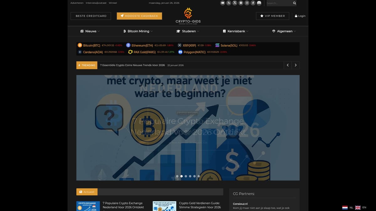 7 Essentiële Crypto Nederland Trends Voor 2026 - Crypto-Gids.nl: Jouw Gids in de Nederlandse Crypto Revolutie