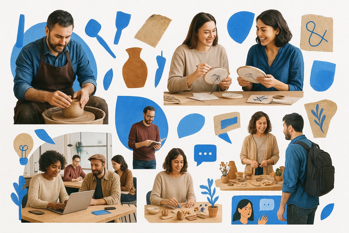 Où Trouver Des Ateliers Créatifs Et Communautés En 2025 ?