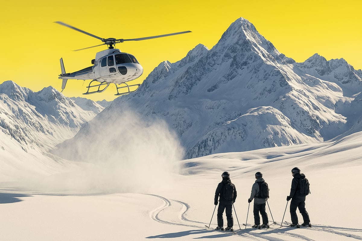 De 7 bästa heliskiing-områdena i Kanada 2025