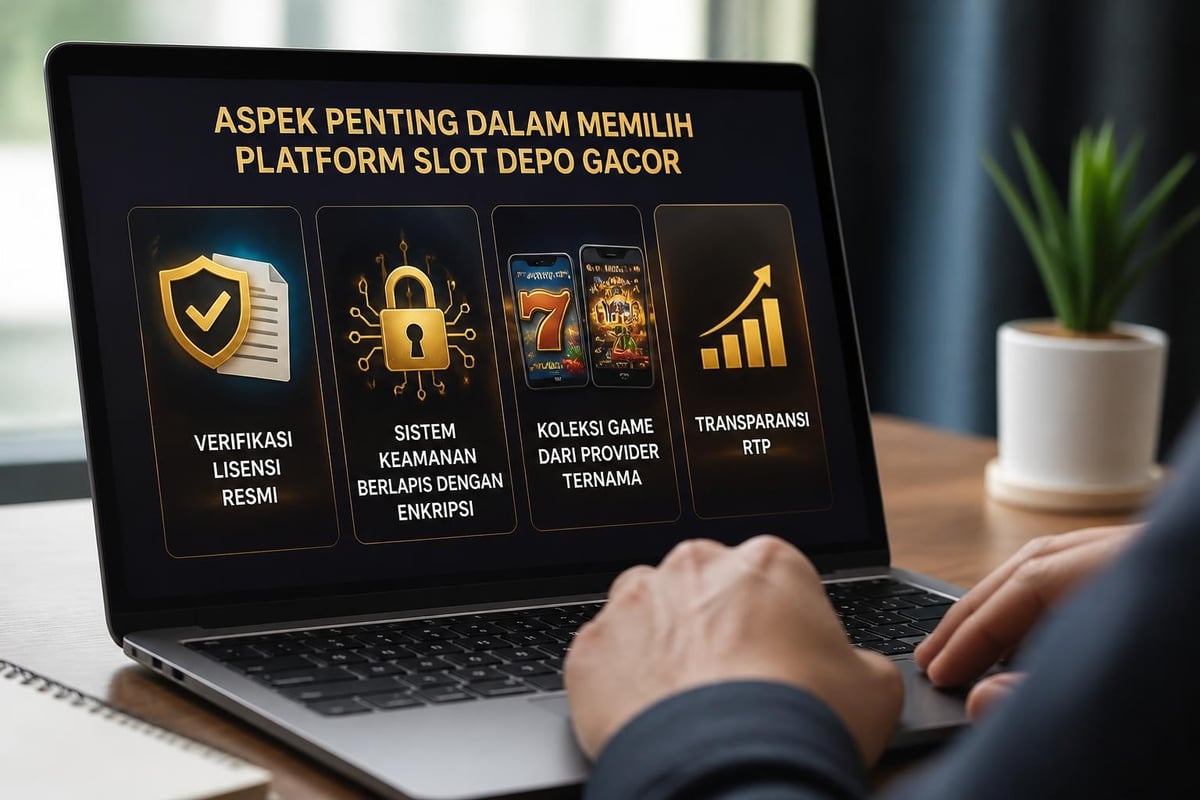 Kriteria platform slot terpercaya
