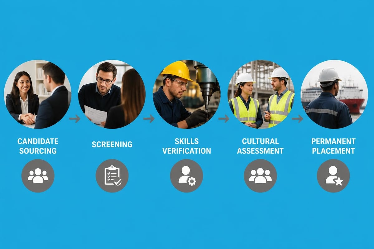 Direct staffing workflow