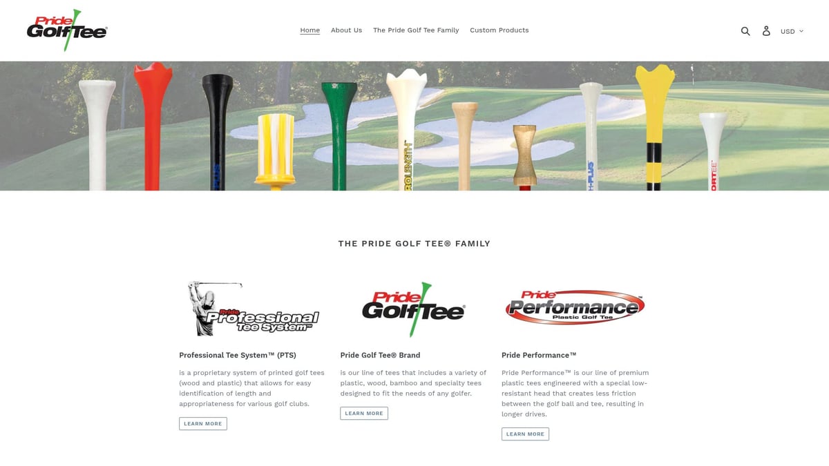 9 Best Long Golf Tees for Maximum Drive Distance in 2025 - Pride Professional Tee System ProLength Plus 3.25
