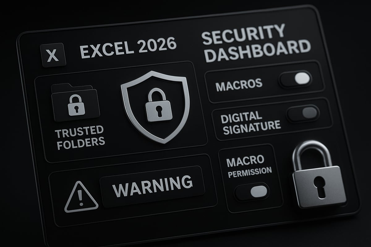 Advanced Macro Security and Permissions in Excel 2026