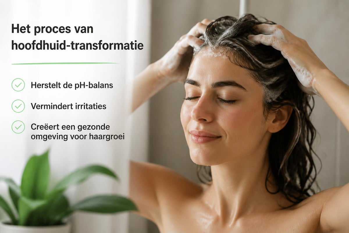 Hoofdhuid herstel met fix shampoo