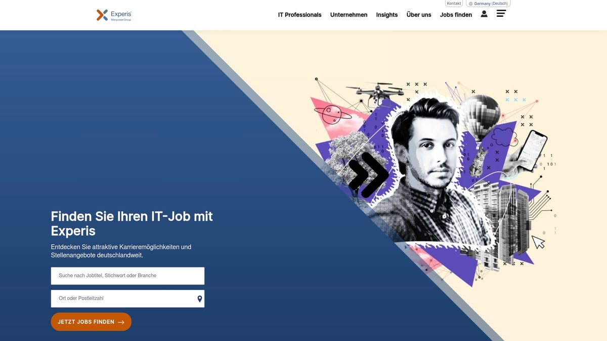 Top 10 Unverzichtbare Recruitment Agencies 2025 - Experis – IT- und Engineering-Spezialist