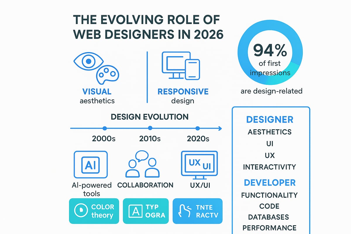 Web Designer in 2026: Role, Skills, and Tools