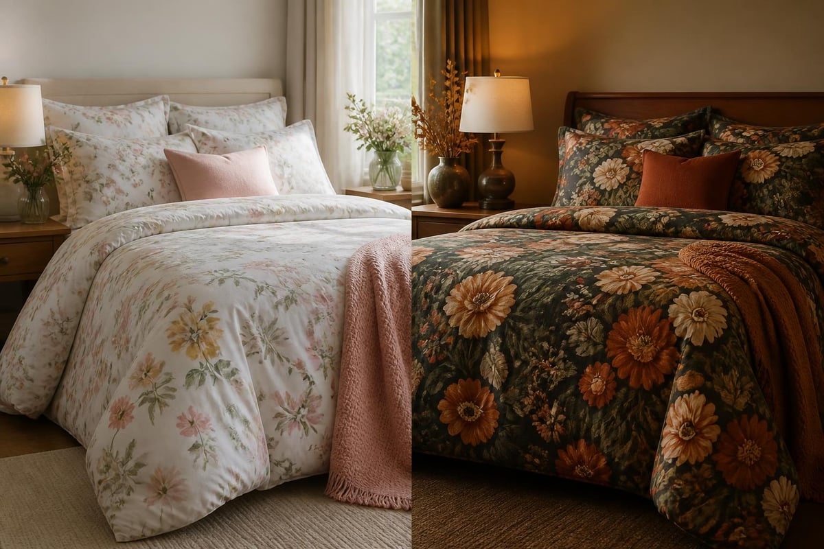 Seasonal floral bedding rotation