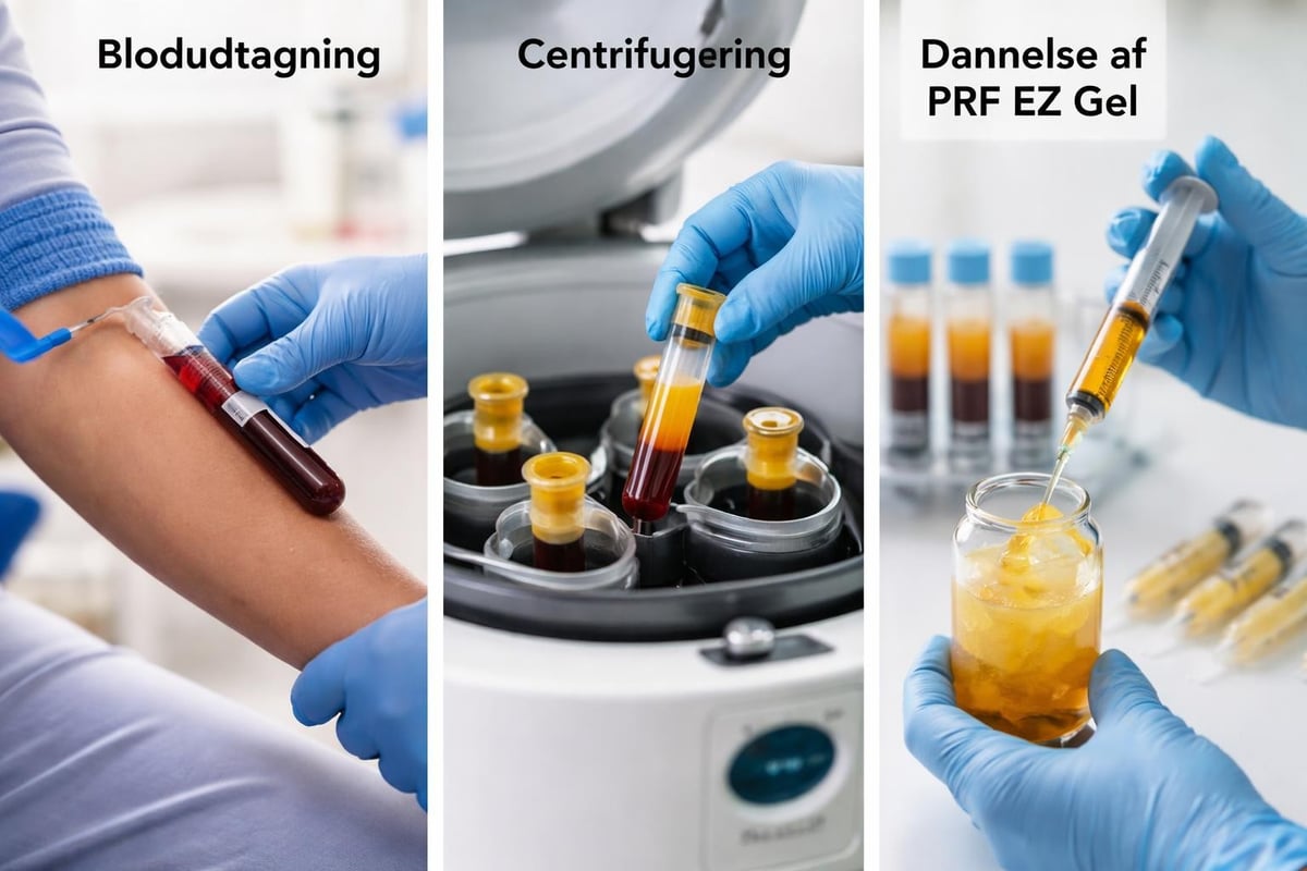 PRF EZ Gel preparation process