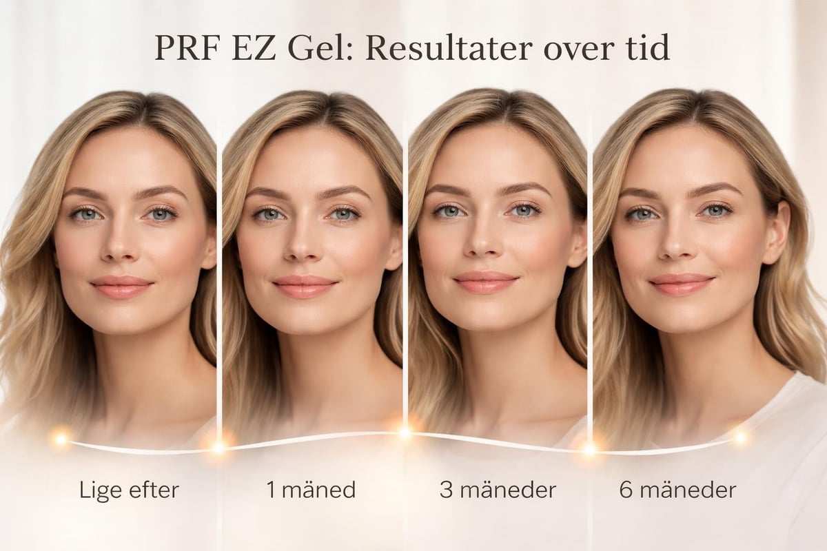 PRF EZ Gel treatment timeline