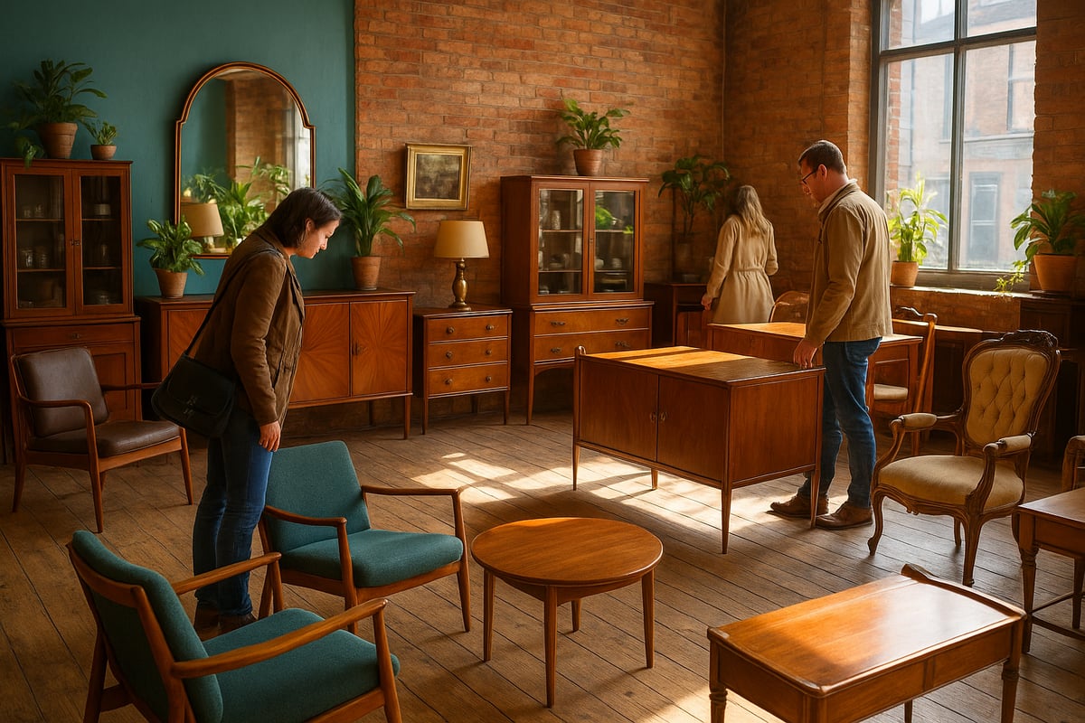 本物のヴィンテージ家具の調達：場所と方法