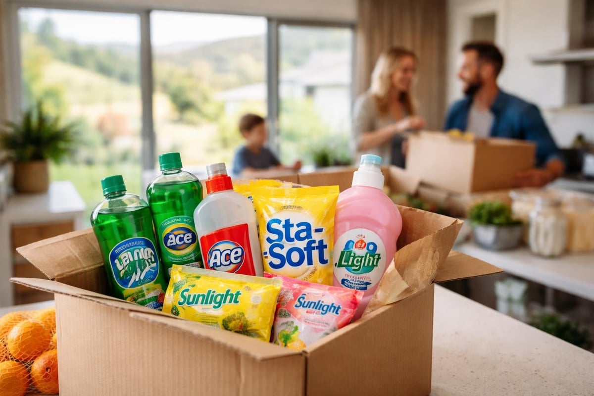 South African household products in NZ
