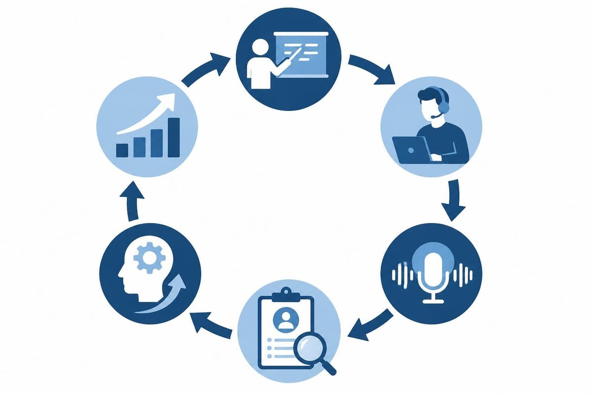 Sales Communication Skills Training: Build Elite Teams 5 Sales communication feedback loop