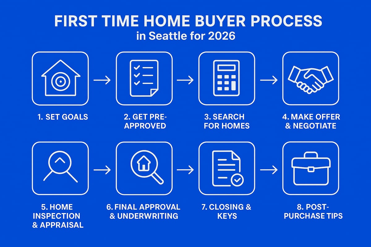 Step-by-Step Guide: The First-Time Home Buying Process in Seattle
