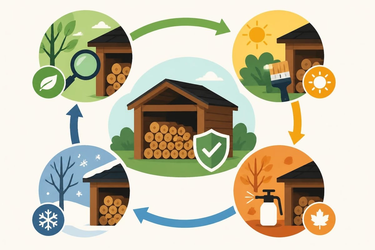 Log garage maintenance cycle