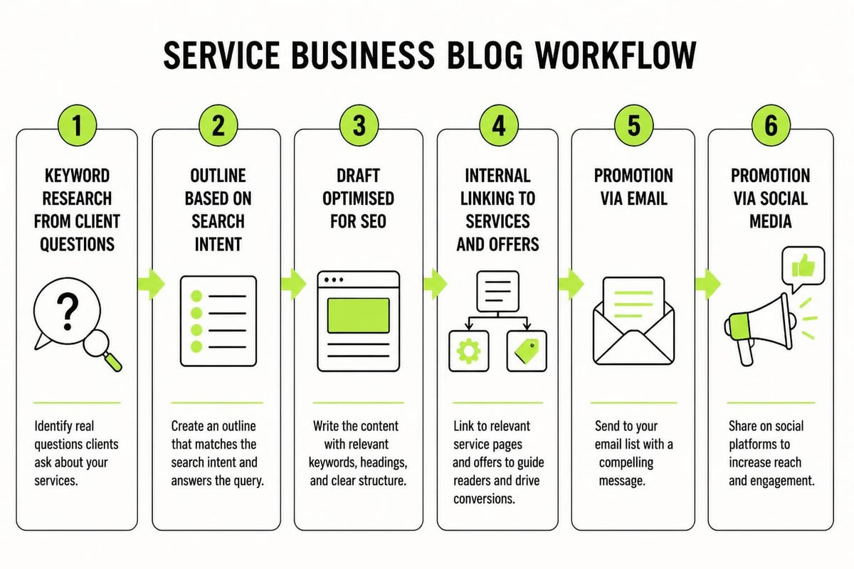 Blog content workflow