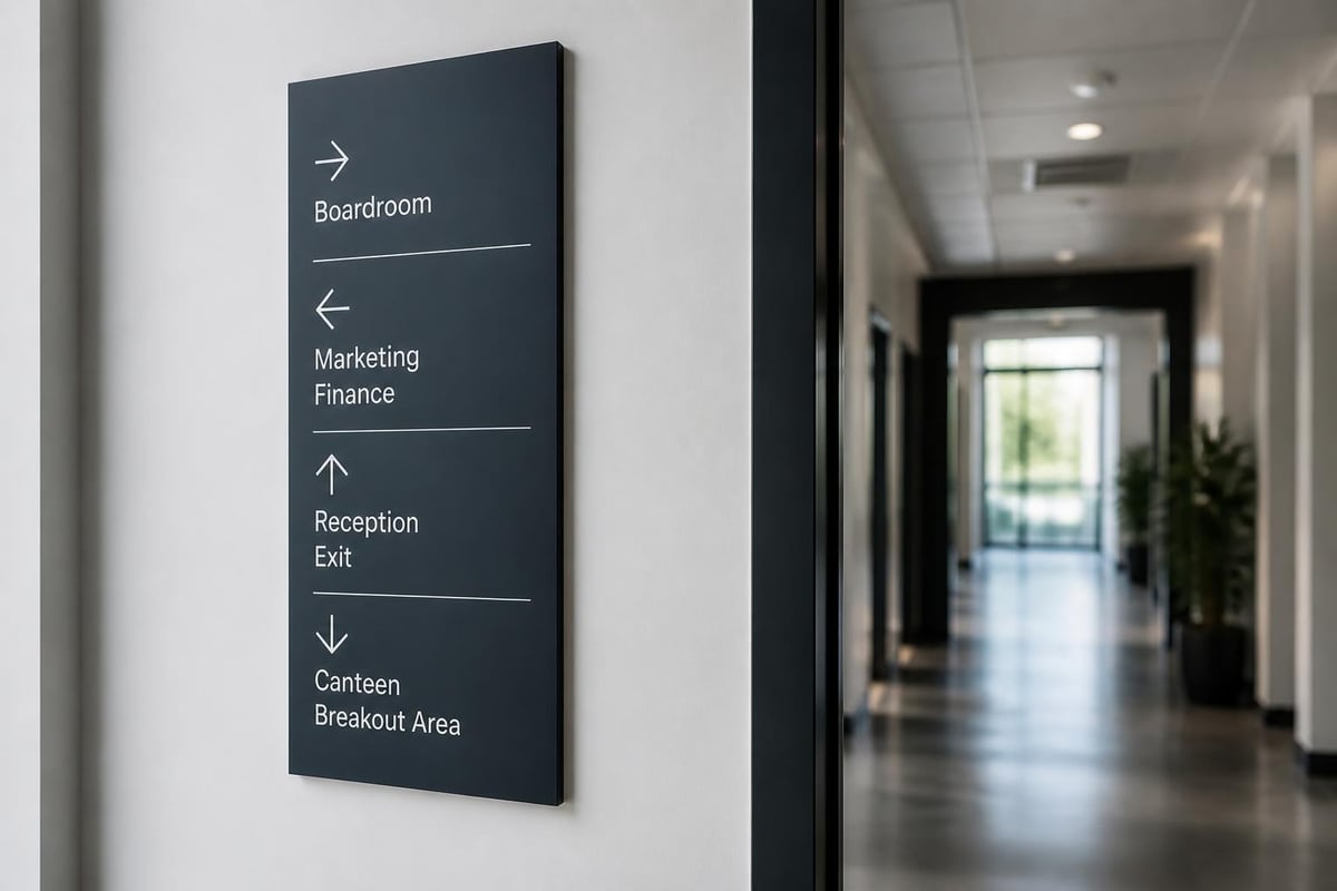 Industry signage applications