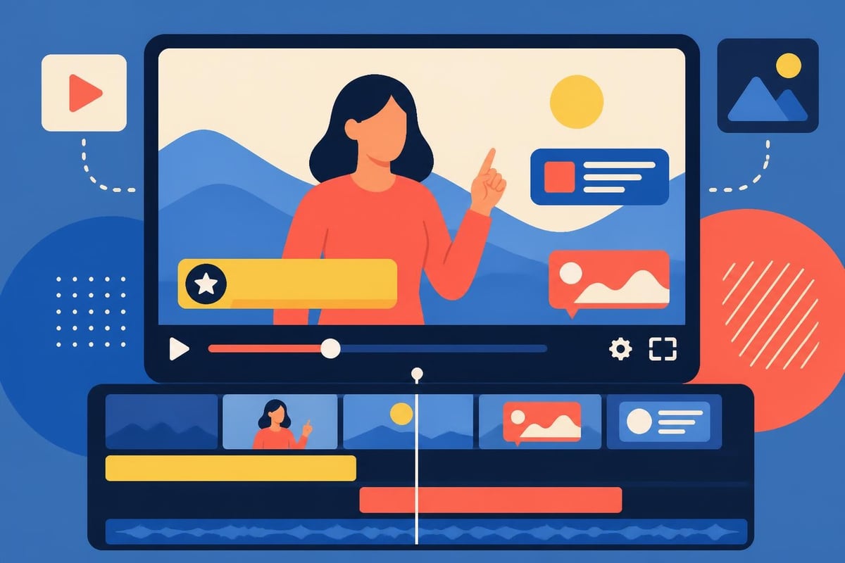 Creative text and graphics integration