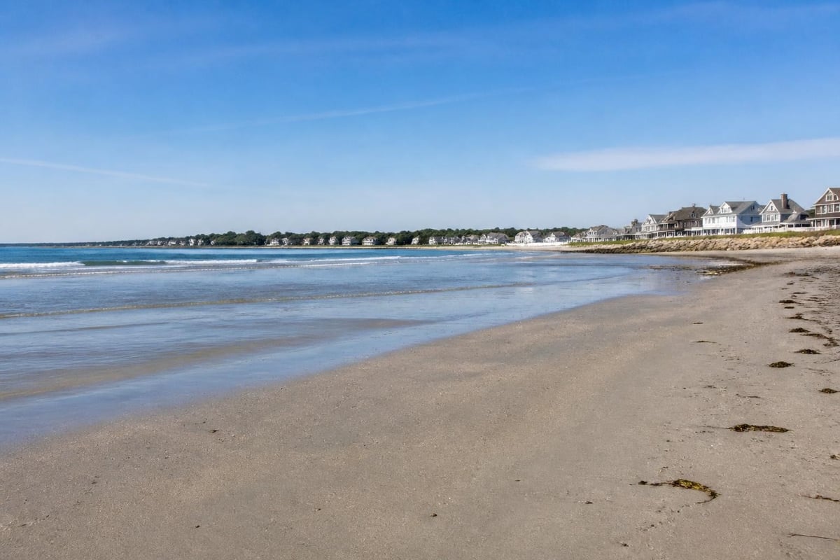 Goose Rocks Beach peaceful shoreline