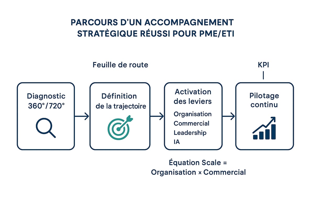 Les étapes clés d’un accompagnement stratégique réussi