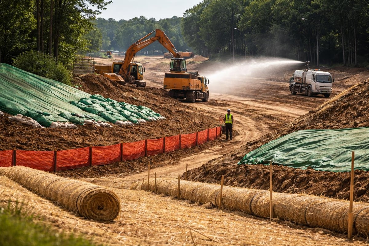 Sustainable earthwork methods