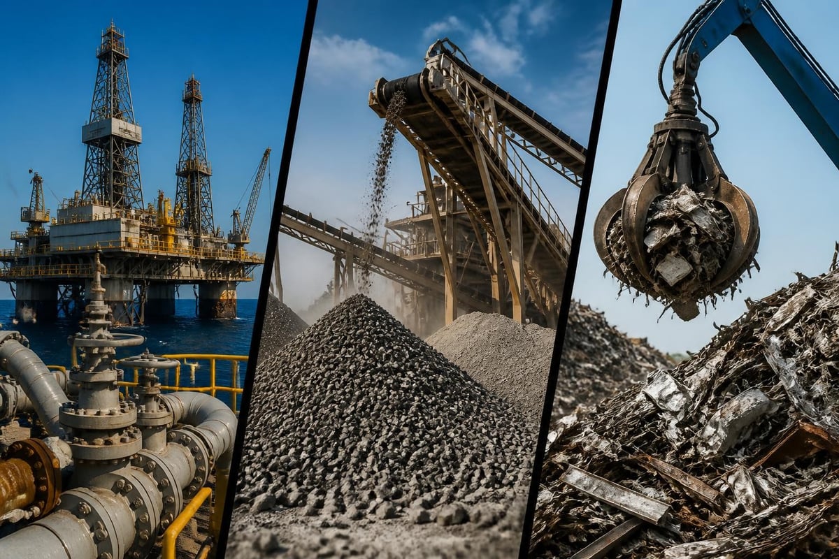 Commercial metal across industrial sectors